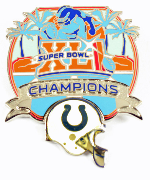 Indianapolis Colts Super Bowl XL! Champs Pin