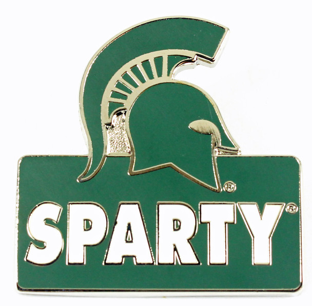 Michigan State Sparty Pin