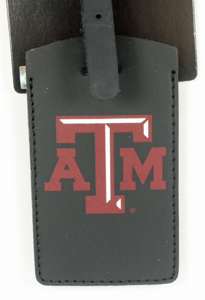 Texas A&M Leatherette Bag Luggage Tag