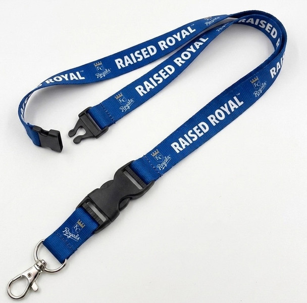 Kansas City Royals "Raised Royal" Lanyard