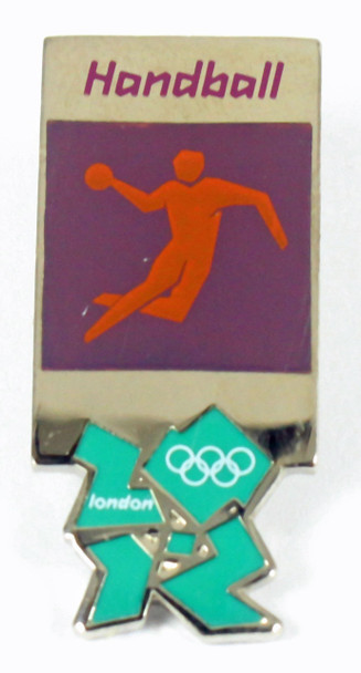 London 2012 Olympics Handball Pictogram Pin