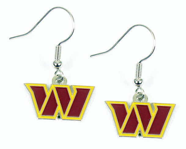 Washington Commanders Logo Earrings