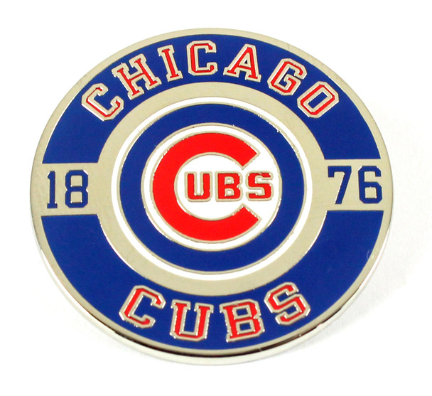 Chicago Cubs Established 1876 Circle Pin