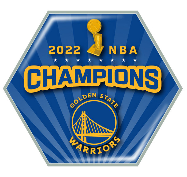 Golden State Warriors 2022 NBA Champions Pin