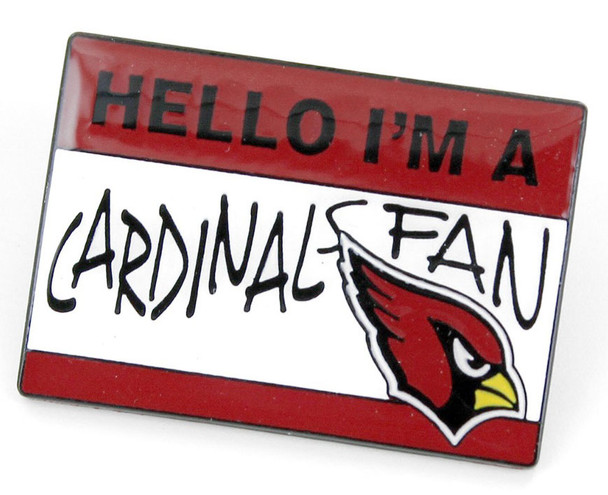 Arizona Cardinals Name Tag Pin