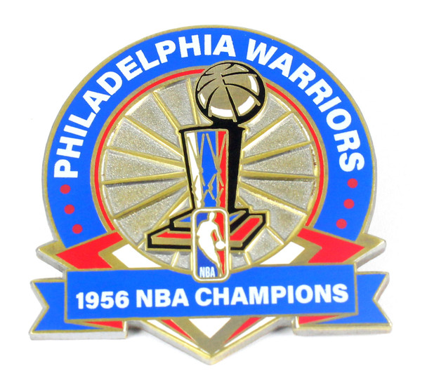 Philadelphia Warriors 1956 NBA Champions Pin - Limited 1,000