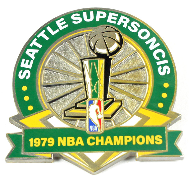 Seattle Supersonics 1979 NBA Champions Pin - Limited 1,000