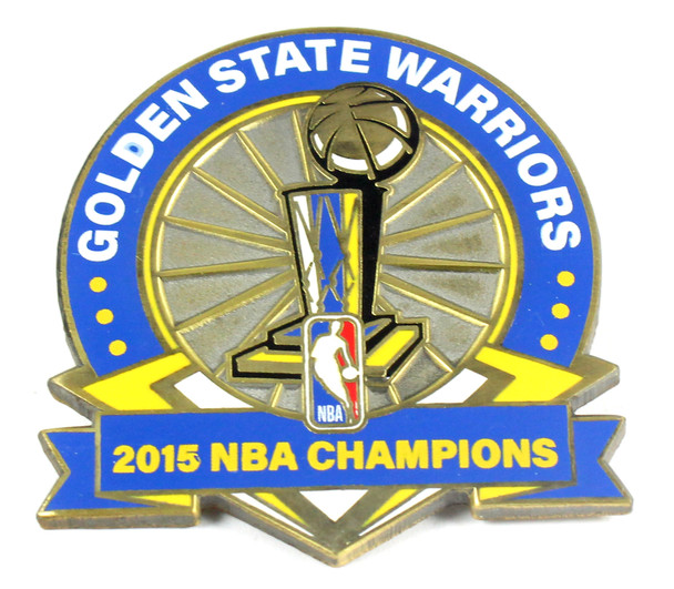Golden State Warriors 2015 NBA Champions Pin - Limited 1,000