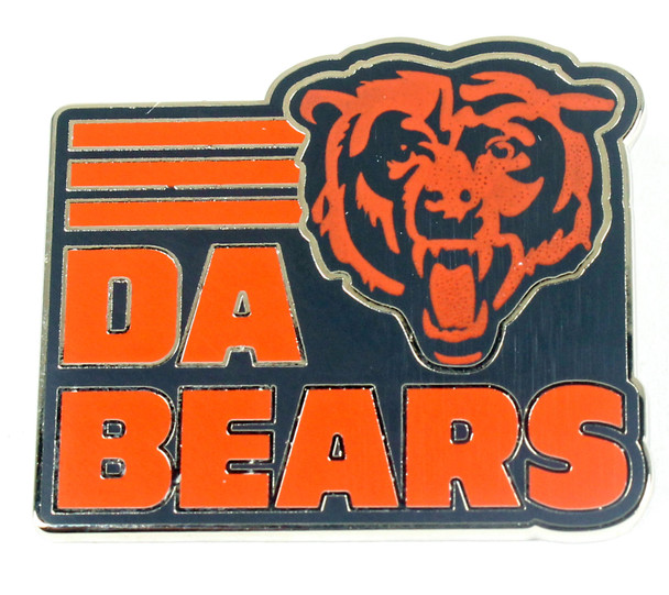 Chicago Bears Slogan Pin