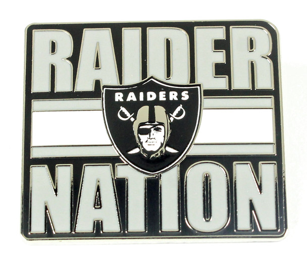 Las Vegas Raiders Slogan Pin