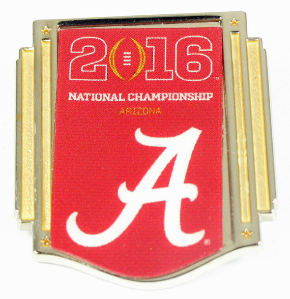 Alabama Crimson 2016 National Championship Pin