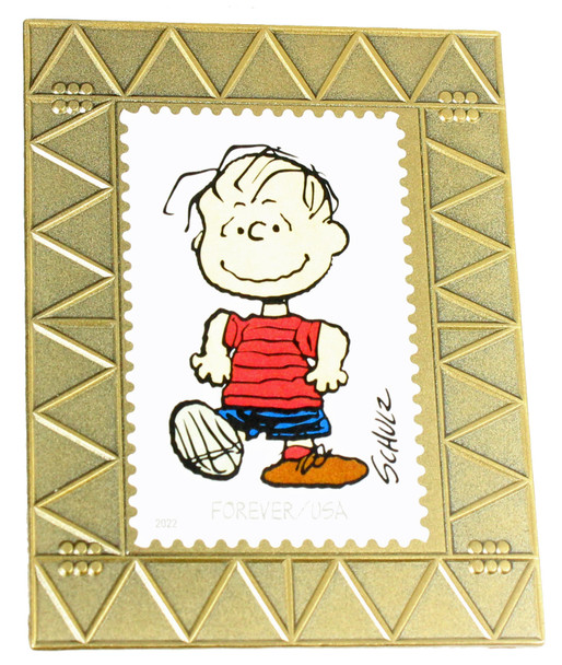 Peanuts Linus Stamp Pin - 2.25"