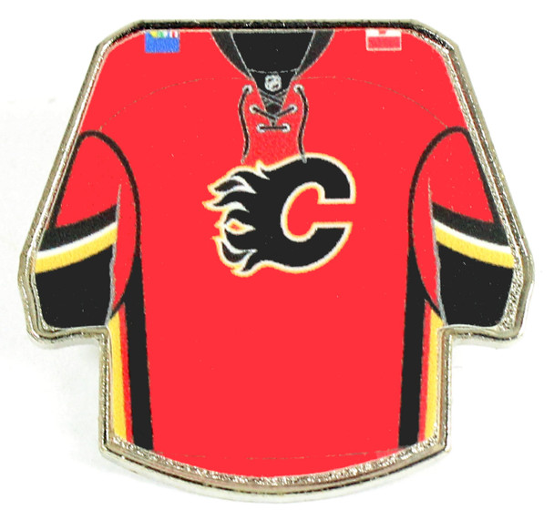 Calgary Flames Home Jersey Pin