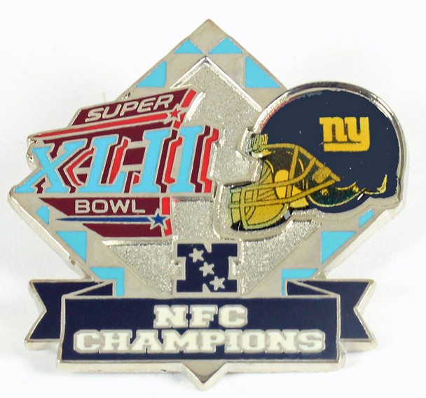 New York Giants 2007 NFC Champions Pin