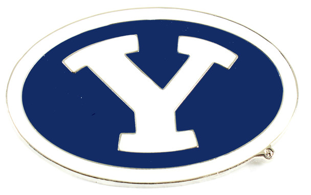 Brigham Young Grande Logo Pin - 2"
