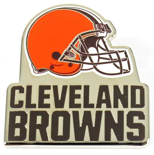 Cleveland Browns Logo w/ Wordmark Pin