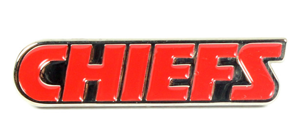 Kansas City Chiefs Wordmark Pin