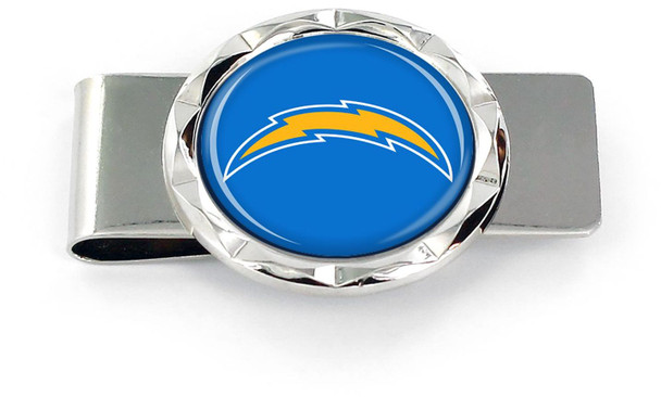 Los Angeles Chargers Diamond Cut Money Clip