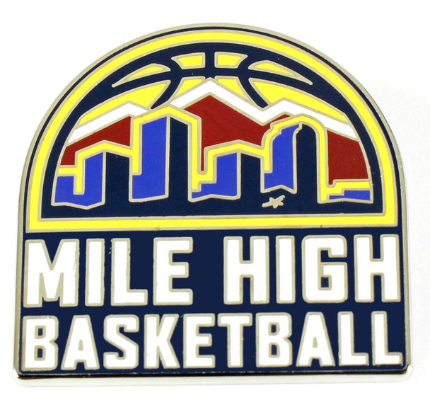 Denver Nuggets Mile-High Basketball Pin