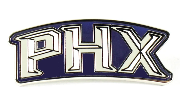 Phoenix Suns Logo Wordmark Pin