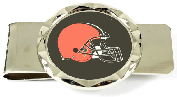 Cleveland Browns Diamond Cut Money Clip