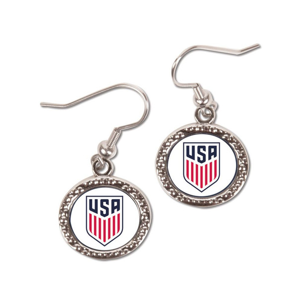 US Soccer National Team Dimple Earrings