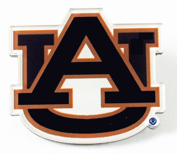 Auburn Tigers Acrylic Lapel Pin