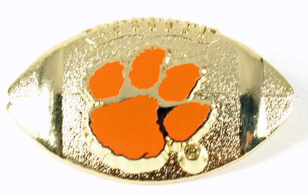 Clemson Tigers 3-D Football Pin