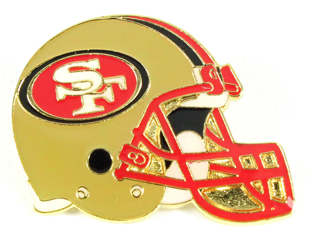 San Francisco 49ers Helmet Pin.