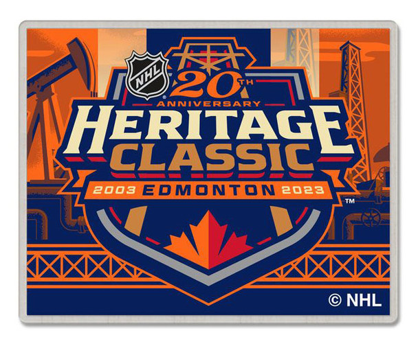 2023 Heritage Classic 20th Anniversary Logo Pin