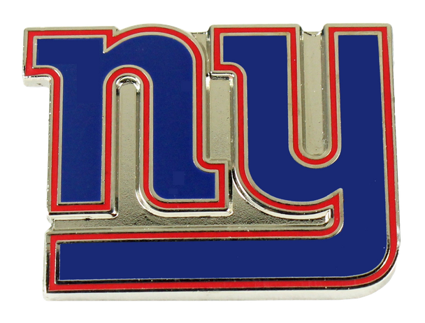 New York Giants Logo Pin w/ Red