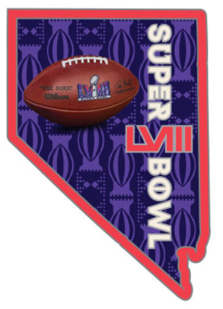 Super Bowl LVIII (58) Nevada State Pin
