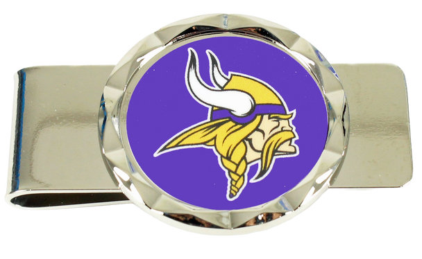 Minnesota Vikings Diamond Cut Money Clip