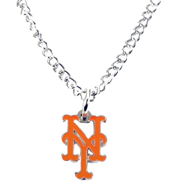 New York Mets "NY" Logo Necklace