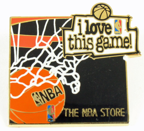 NBA Store - I Love This Game Pin