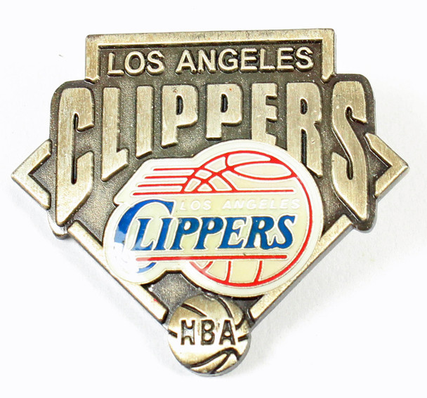 Los Angeles Clippers Antique Silver Pin