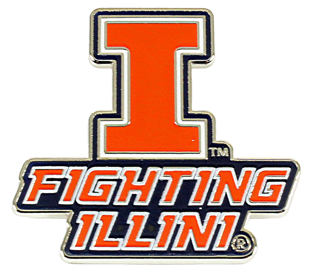 Illinois Fighting Illini Pin