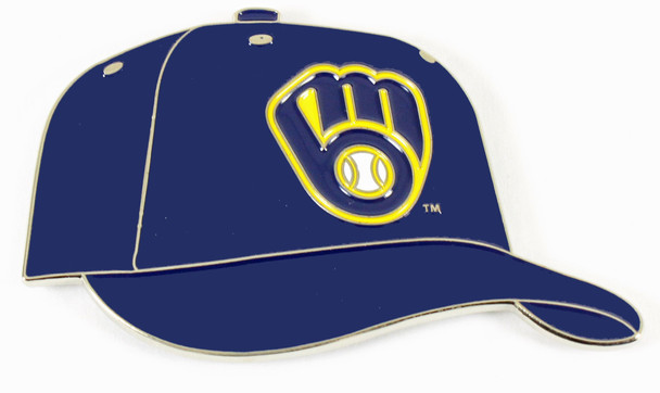 Milwaukee Brewers Metal Cap Magnet - 2.5"