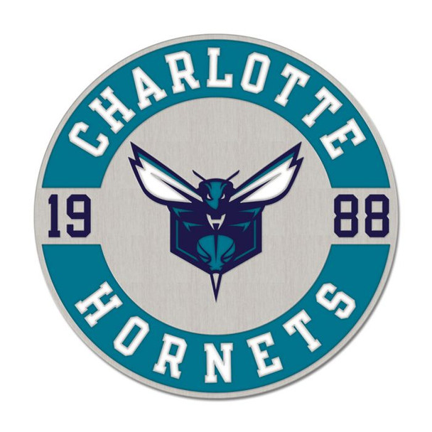 Charlotte Hornets Established 1988 Pin