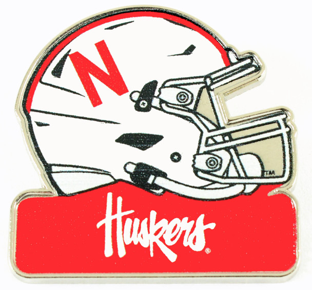 Nebraska Cornhuskers Premier Football Helmet Pin