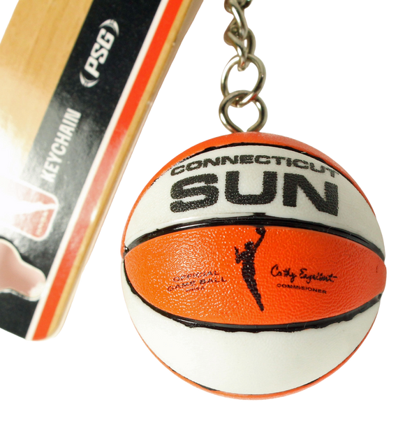Connecticut Sun WNBA Ball Key Chain