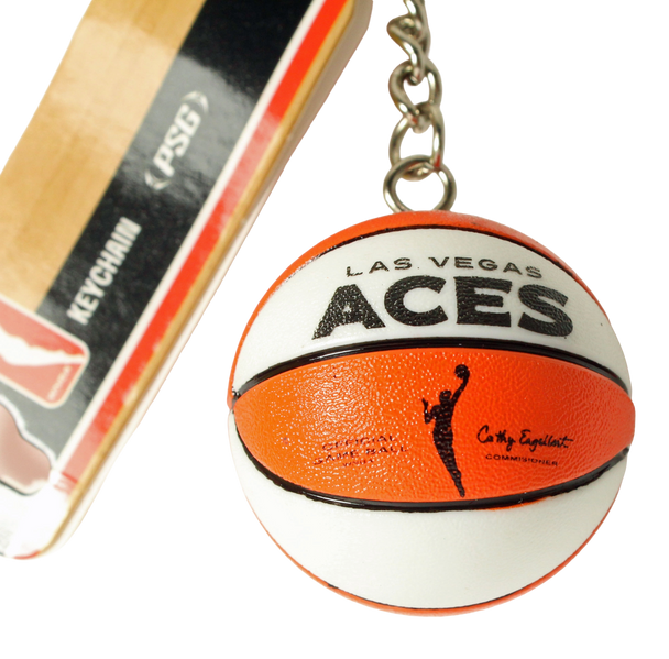 Las Vegas Aces WNBA Ball Key Chain