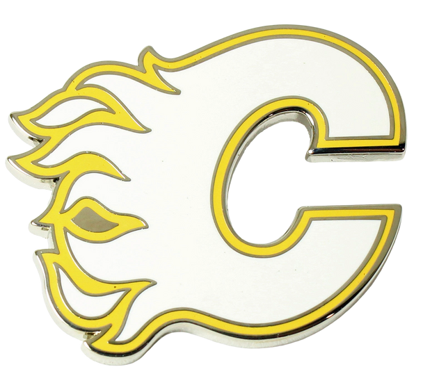 Calgary Flames Vintage Logo Pin