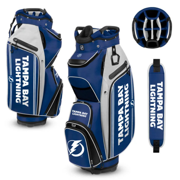 Tampa Bay Lightning Golf Bag w/ Cooler Bucket 2