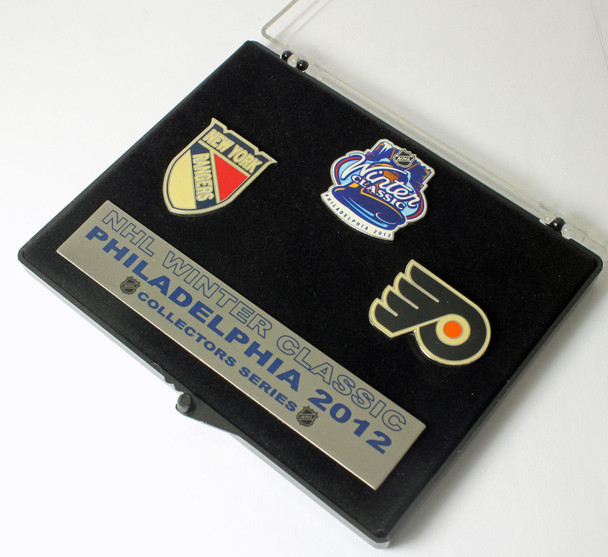 2012 NHL Winter Classic 3-Pin Set - Rangers vs. Flyers