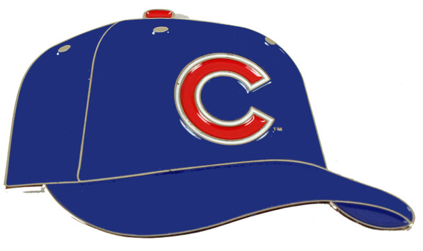 Chicago Cubs Metal Cap Magnet - 2.5"