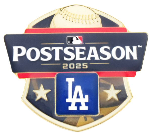Los Angeles Dodgers 2025 MLB Post Season Pin