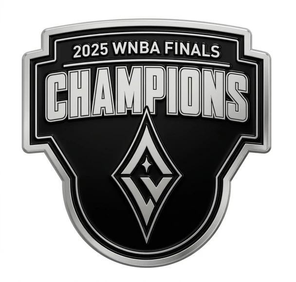 Las Vegas Aces 2025 WNBA Logo Pin