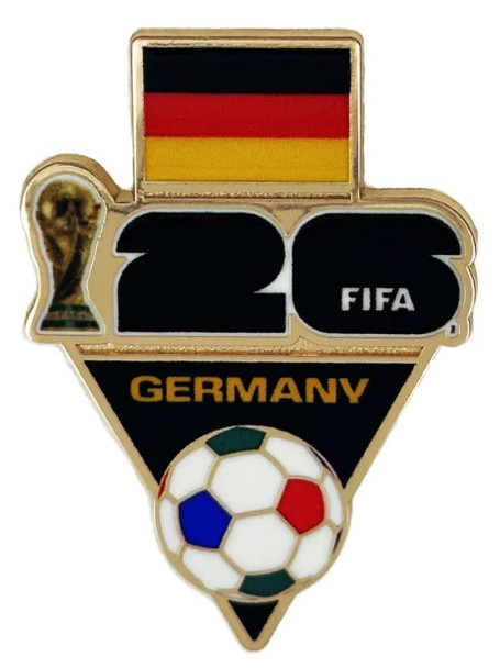 2026 FIFA World Cup Team Germany Flag Pin
