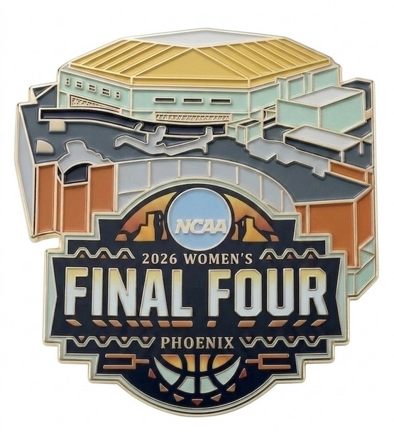 2026 Women's Final Four Mortgage Matchup Center Pin